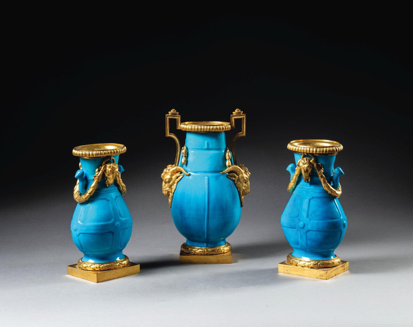 Vases Pots Seb Bleu