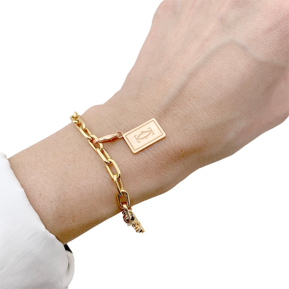 Bracelets A Breloques 1 Acier Inoxydable Classique Cartier