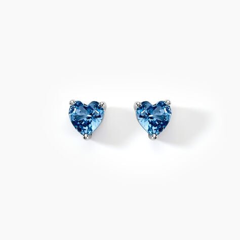 Histoire d'Or Boucles Doreilles Fantaisie Zirconium - Turquoise