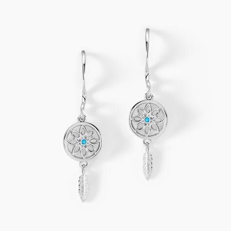 Histoire d'Or Turquoise Ensembles Bracelet Et Boucles Doreilles Zirconium