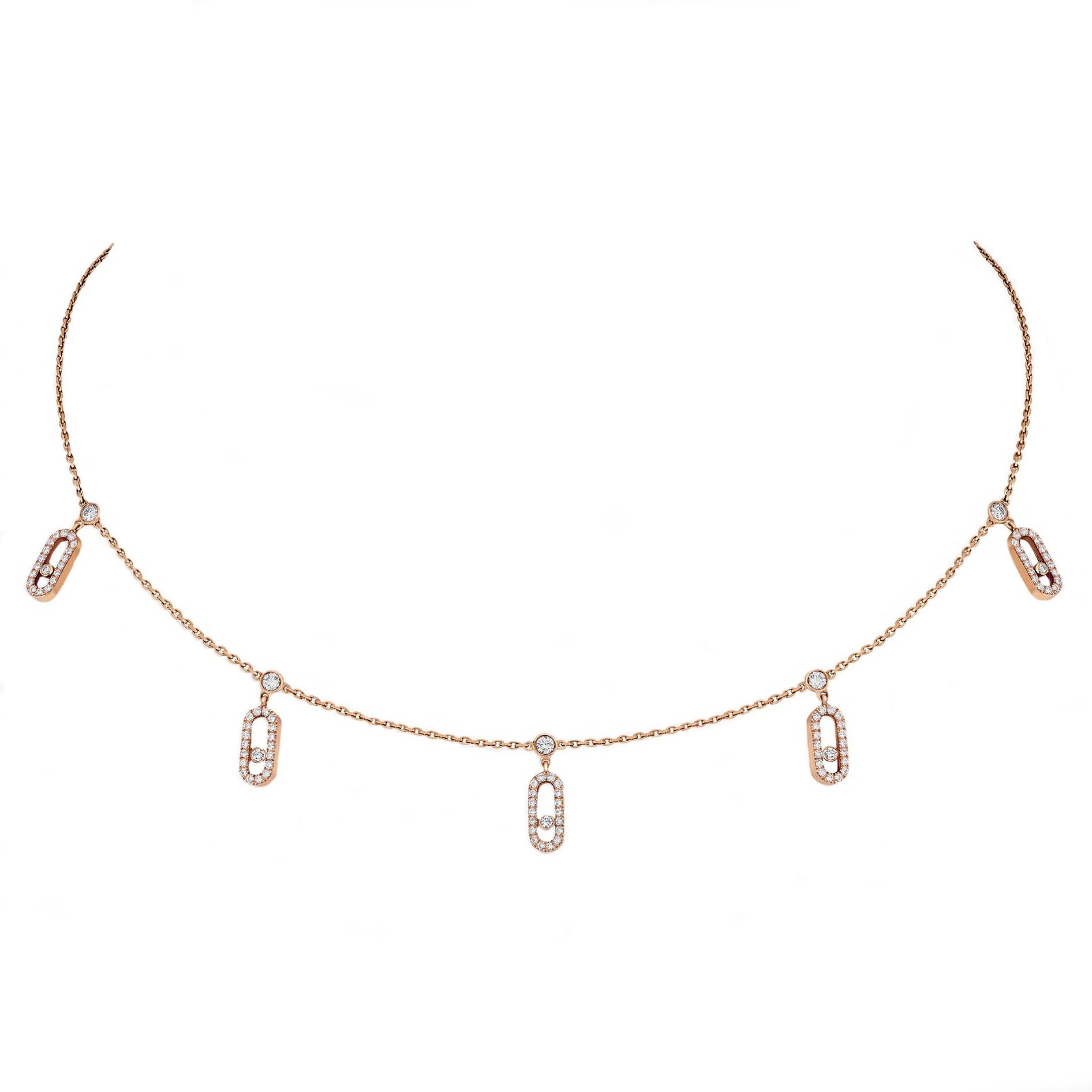 Messika Broches Fantaisie Contemporain - Or Rose