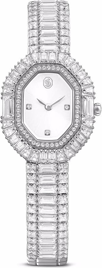 Montres Unisexes Argent 925 Moderne Swarovski