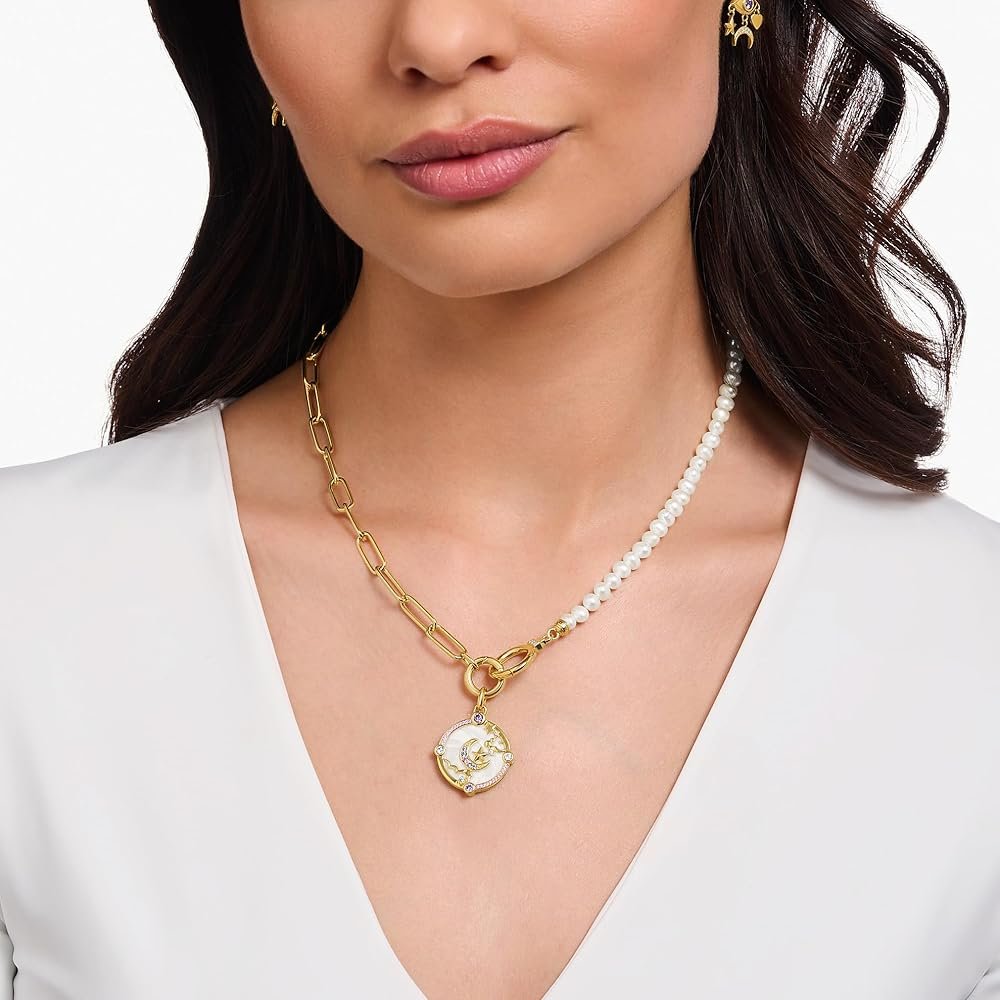 Thomas Sabo Ensembles Collier Bracelet Et Boucles Doreilles Sophistique - Ambre