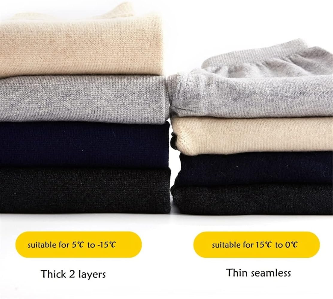 100% Merino Wool Thick Thermal Underwear for Men Women ...
