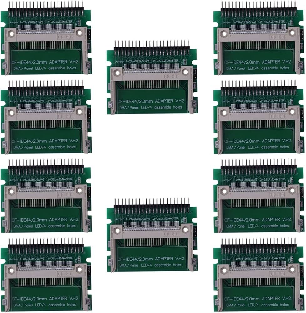 10X IDE 44 Broches Male A Flash Male Adaptateur Connecteur