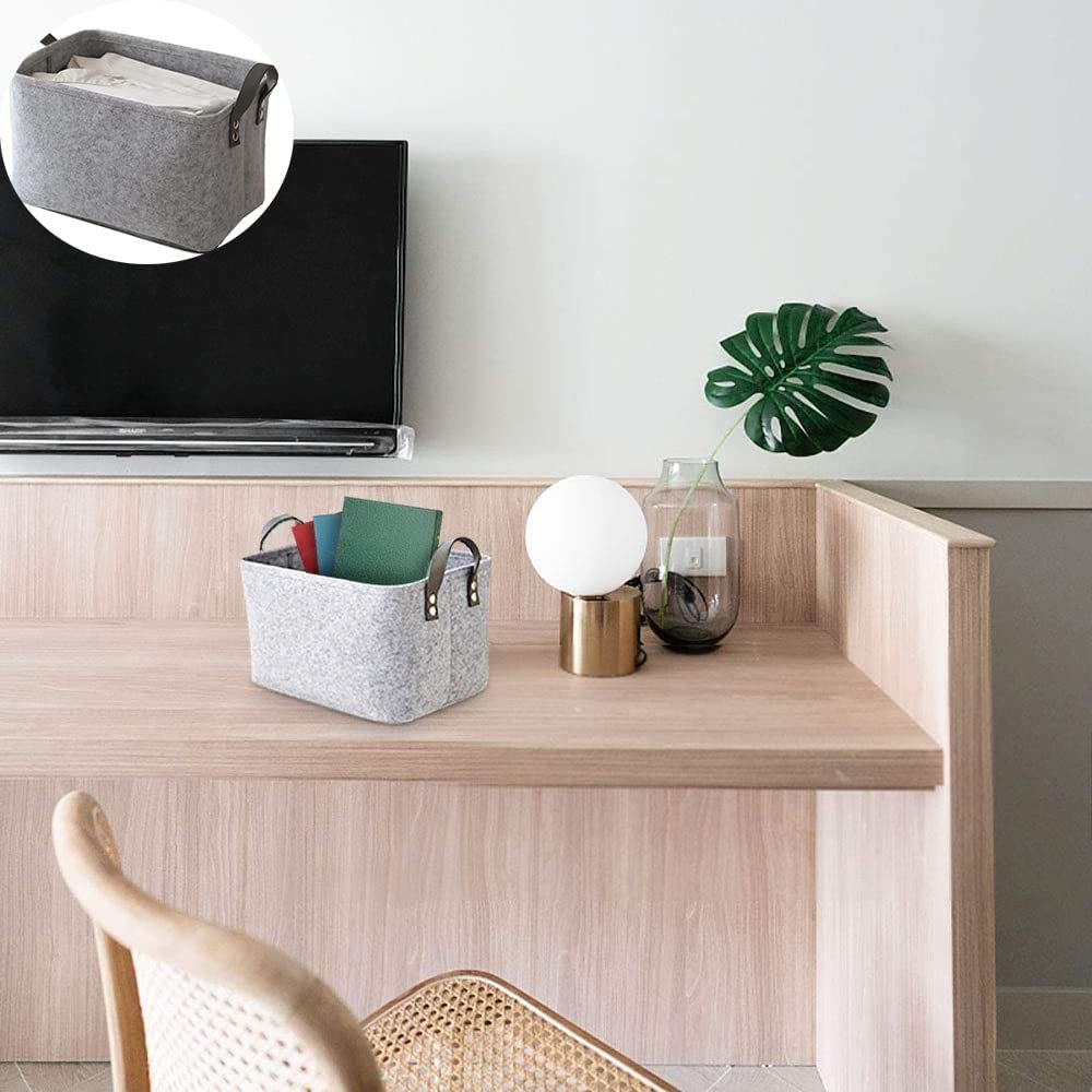 2 Pieces Foldable Storage Boxes, Large Fabric Storage ...