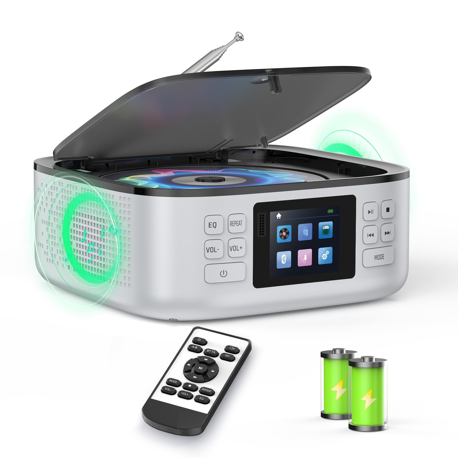 [2026 New] ARAFUNA Lecteur CD Portable pour la Maison ...