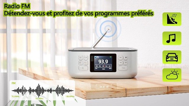 [2026 New] ARAFUNA Lecteur CD Portable pour la Maison ...