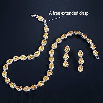 3 pièces de Bijoux de Costume de Mariage pour Femmes ...