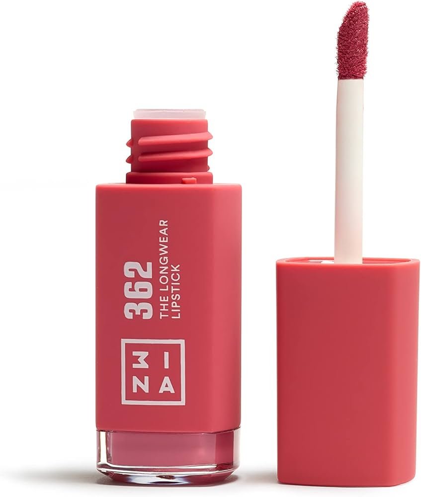 3INA MAKEUP - The Longwear Lipstick 362 - Rose - Rouge à ...