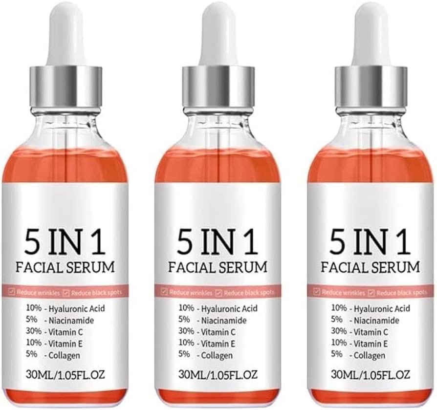 5 In 1 Facial Serum, 5 IN 1 Facial Serum, 5 IN 1 Anti-Aging ...