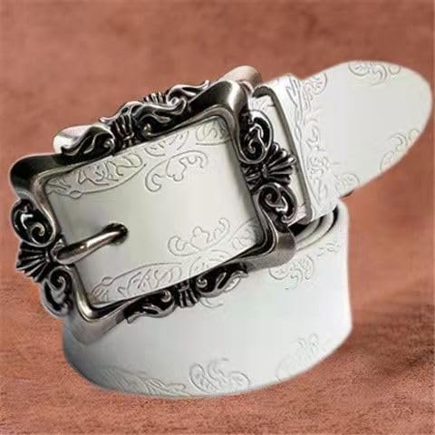NALANY Western Belts For Women Men Cowboy Cowgirl Leather ...