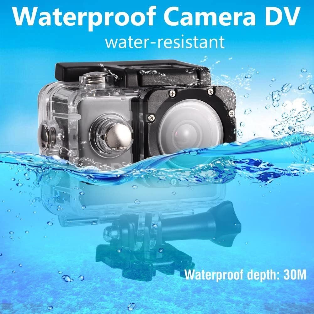 Mini caméra de Sport DV, 4K 1080P Full HD LCD Caméra d'action ...