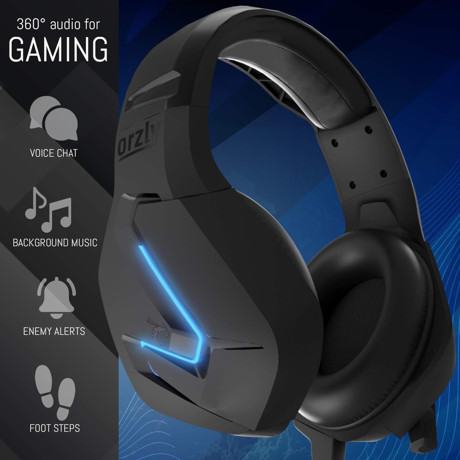 Orzly Casque de Jeu pour PC et Consoles de Jeu PS5, PS4, Xbox ...