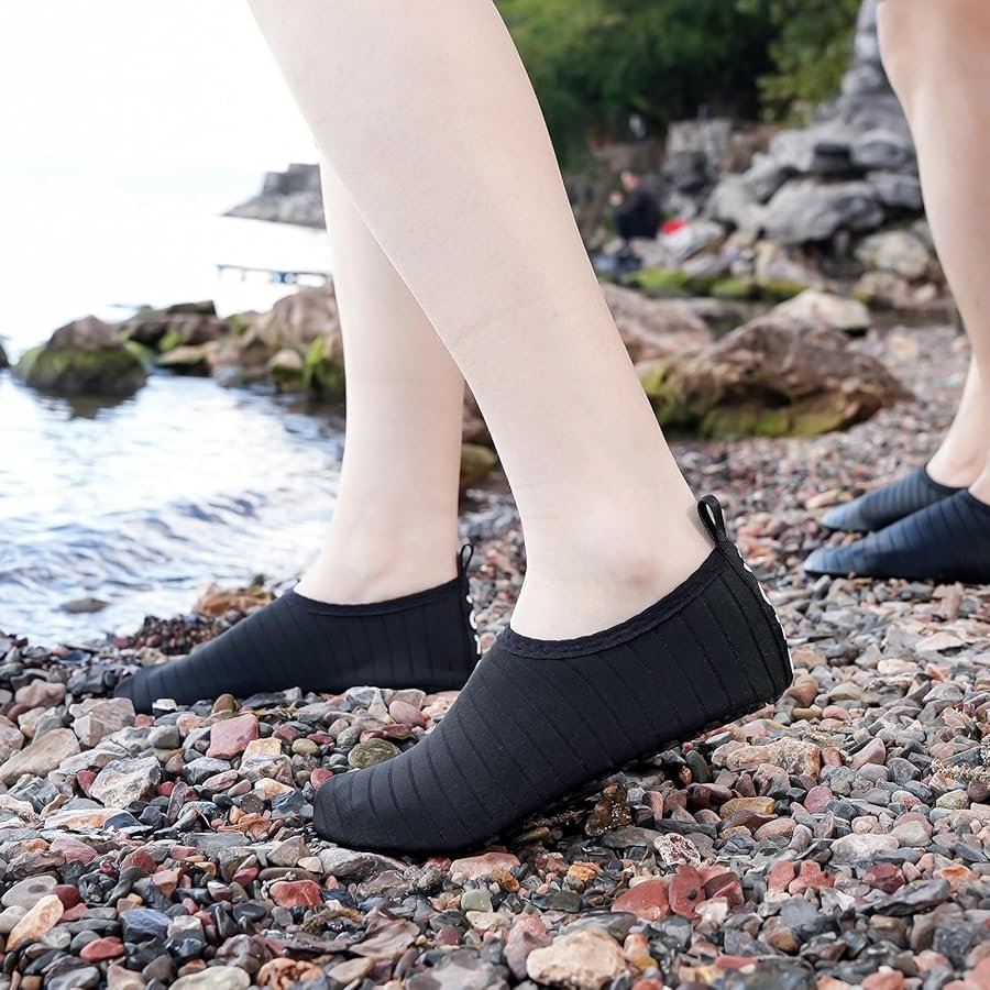 Chaussures de plage Vert