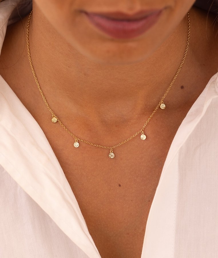 Collier PlaquOr