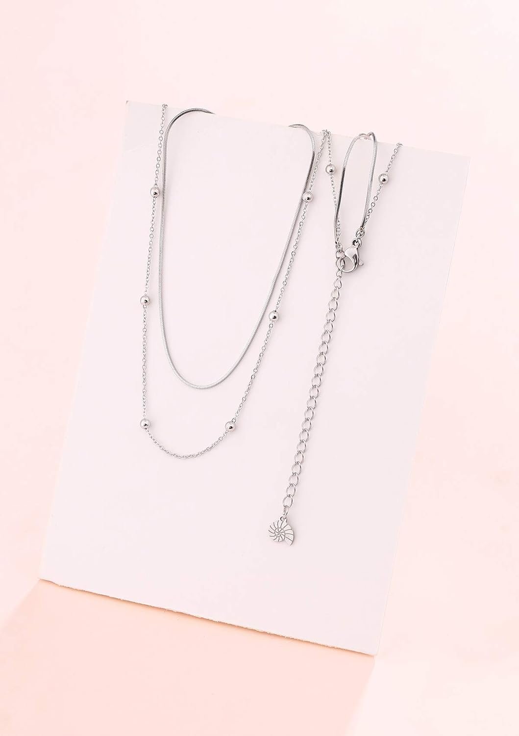 Happiness Boutique Collier en Filigrane chaîne Multi-Rangs pour ...