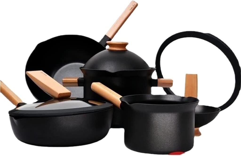 Cookware Cookware Nonstick Frying Pan, Cooking Utensils Set ...