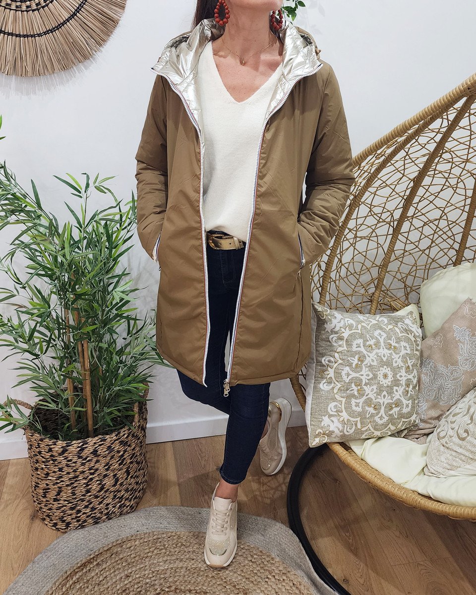 Doudounes et parkas Argent