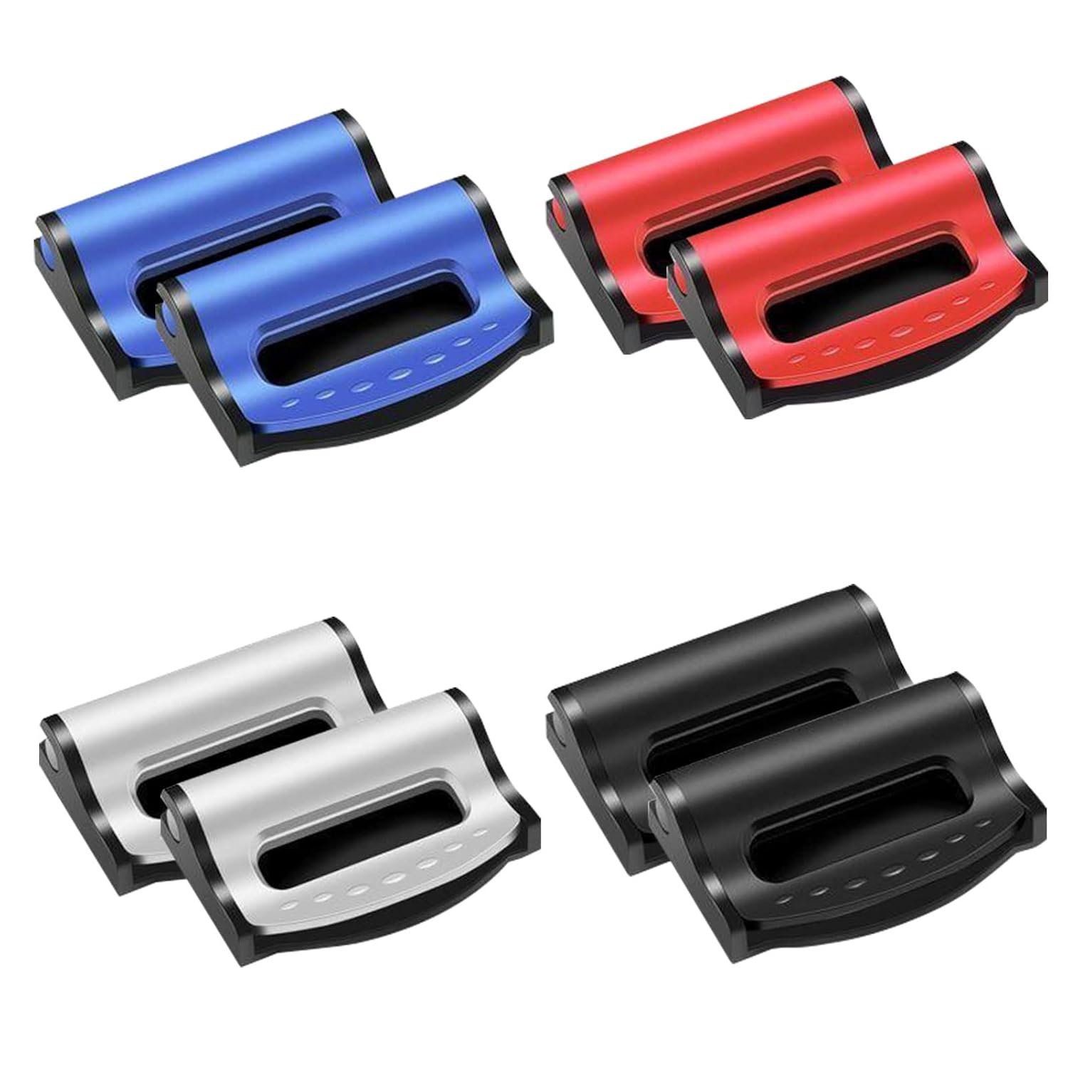 8Pcs Ajusteur Ceinture de Sécurité Voiture,Régleurs de Ceinture de ...