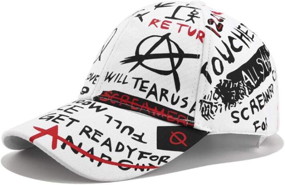 Men's Cap Hat New Hats Unisex Graffiti for Women Men Adjustable ...