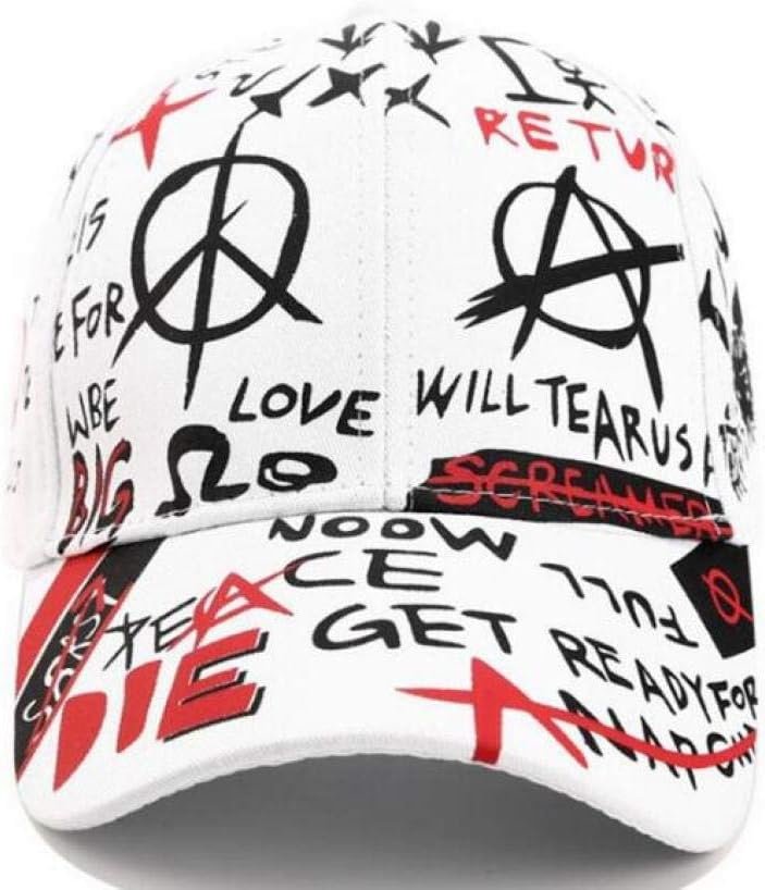 Men's Cap Hat New Hats Unisex Graffiti for Women Men Adjustable ...