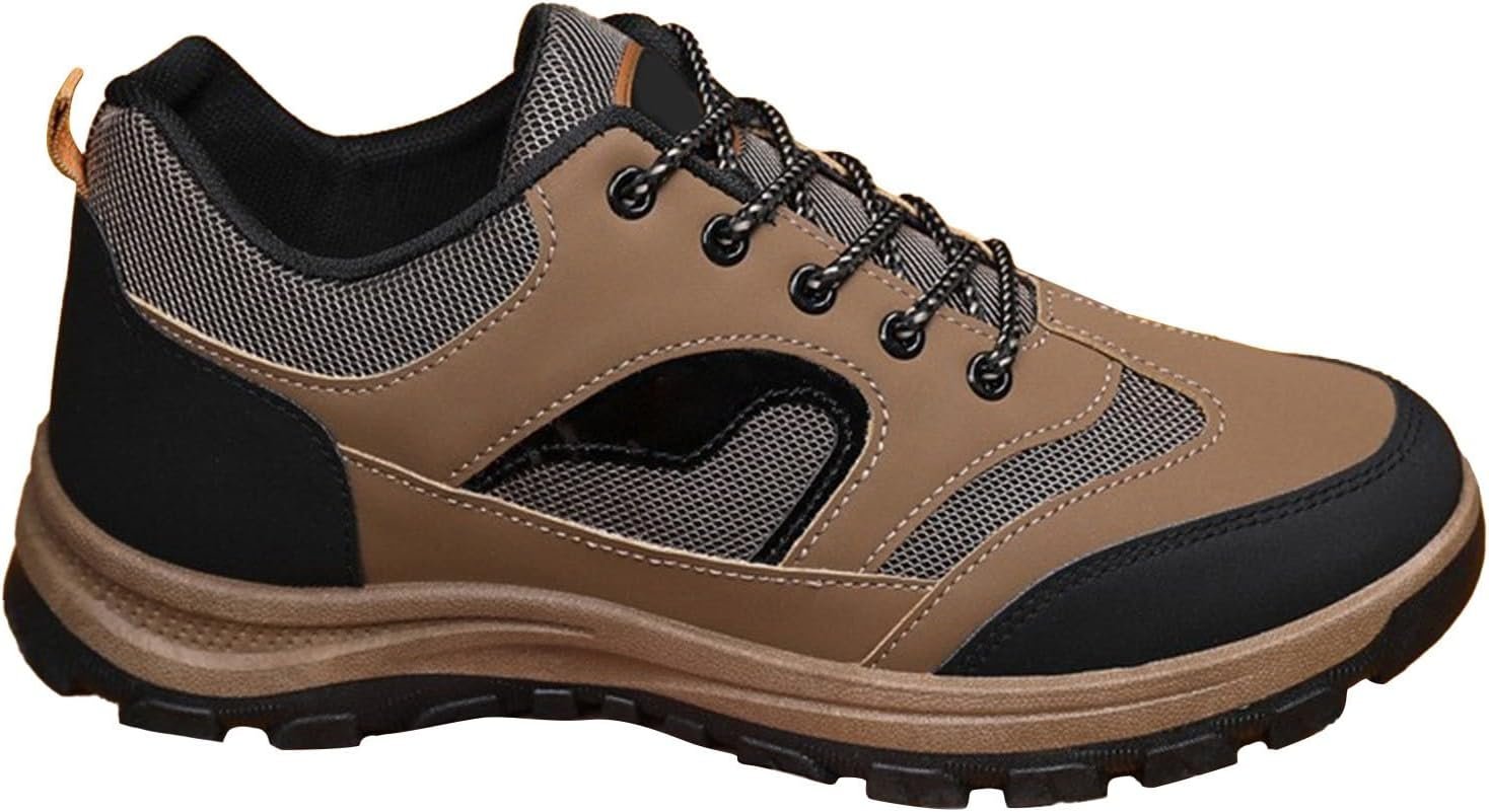 Men's hiking shoes, breathable, non-slip shoes, comfortable work ...