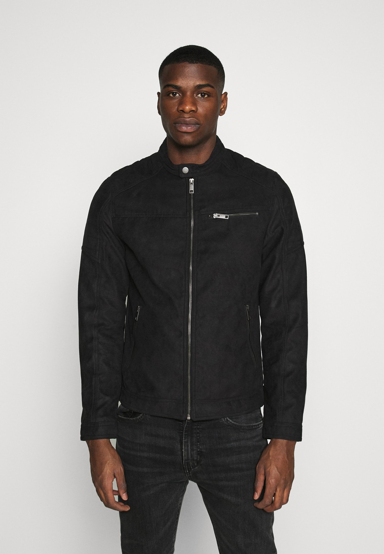 JACK & JONES Jjerocky Jacket Noos Men's Faux Leather Jacket