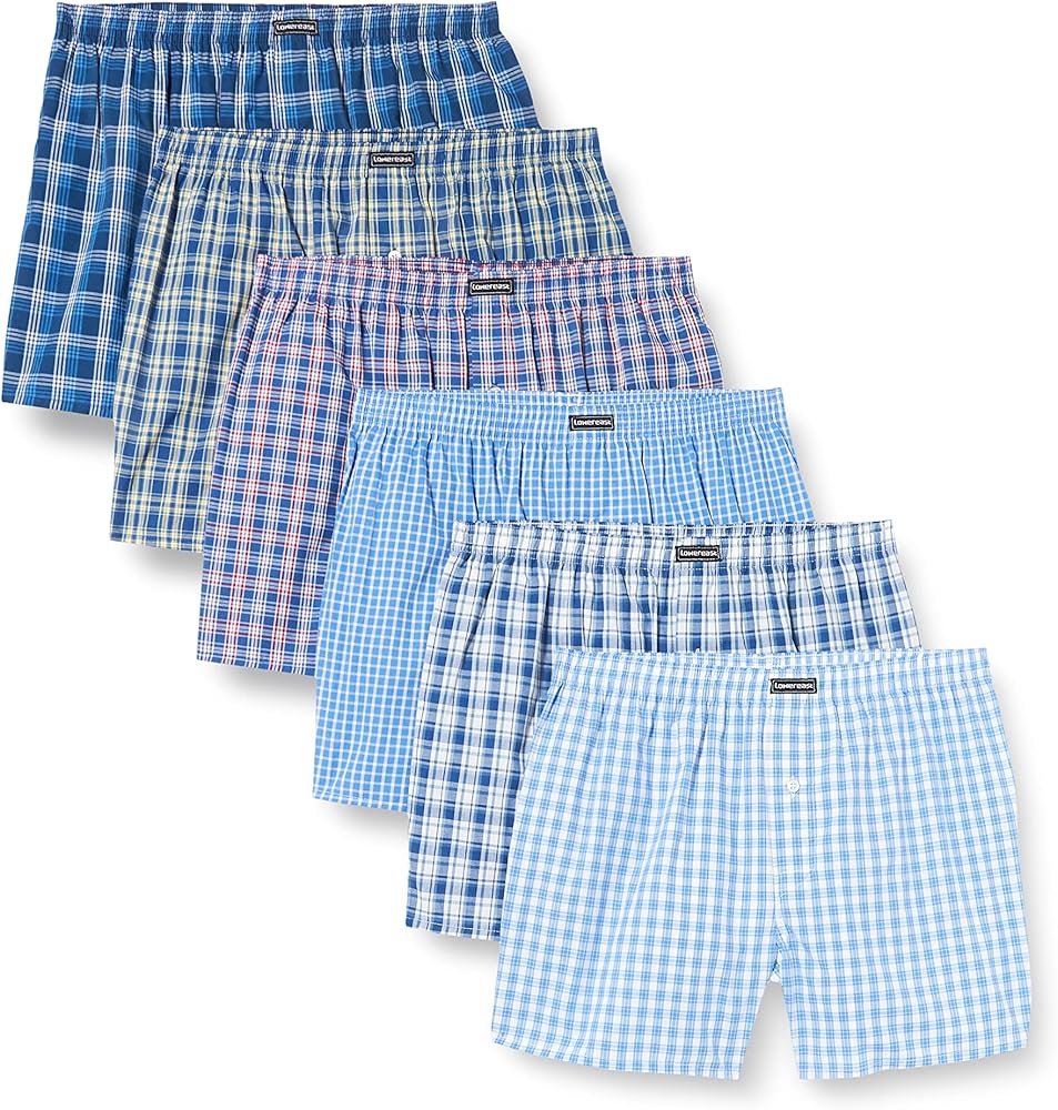Lower East Boxershorts American 6er Pack 10er Pack, Men's
