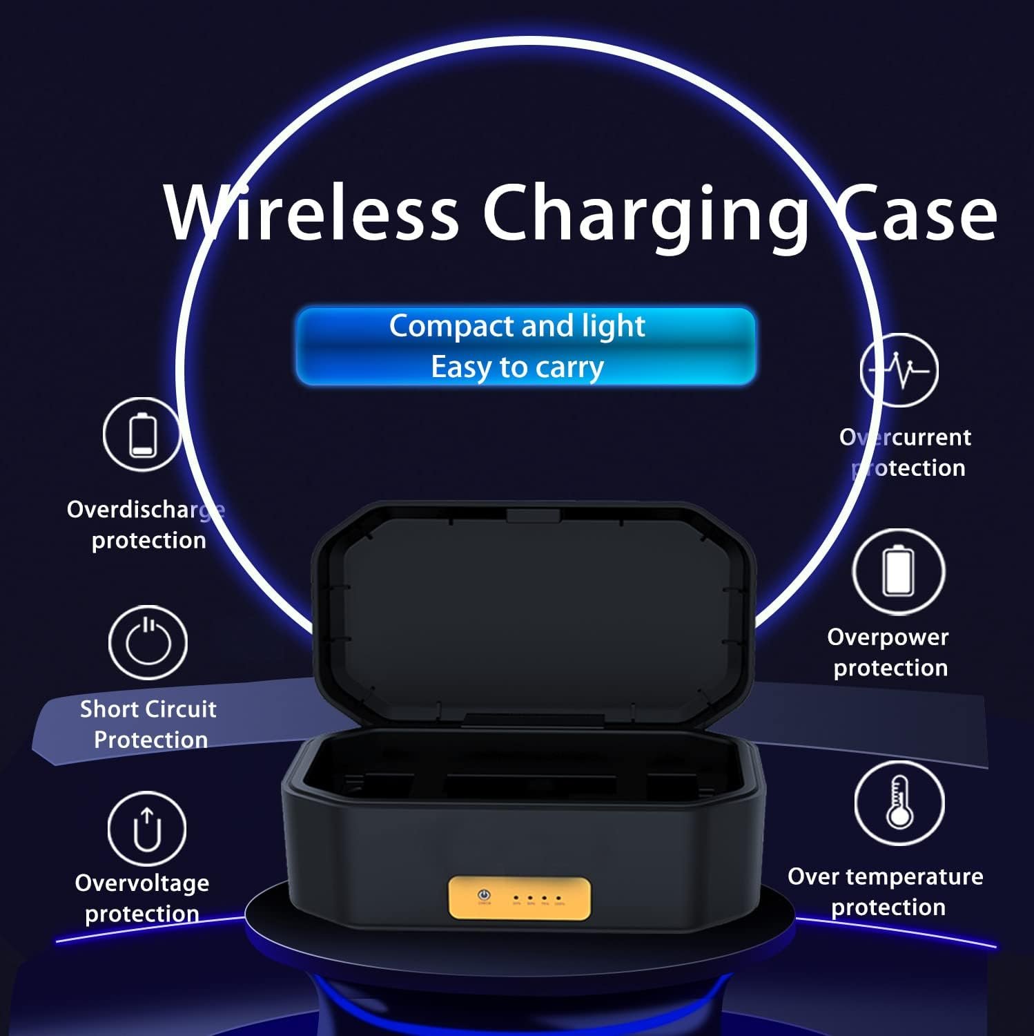 SONGING RD-CASE Étui de chargement sans fil compatible avec ...