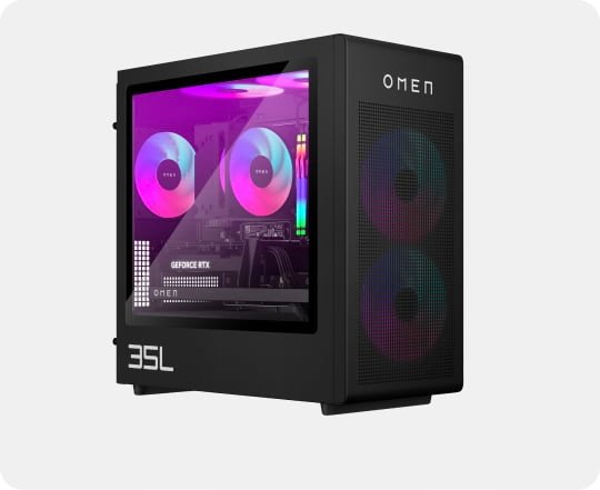 OMEN 35L Gaming Desktop GT16-0075t PC, Windows 11 Home, IntelCorei7, 16GB RAM, 1TB SSD, NVIDIA