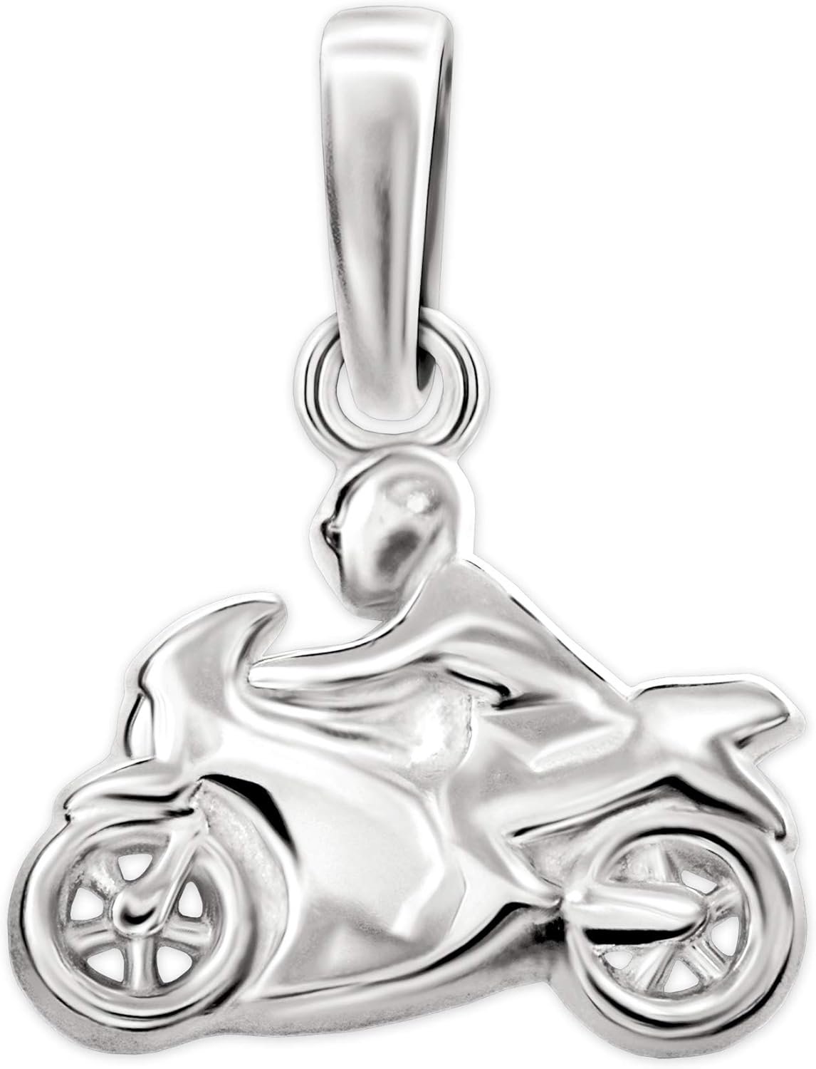 CLEVER SCHMUCK Petit pendentif en argent sterling 925 brillant ...