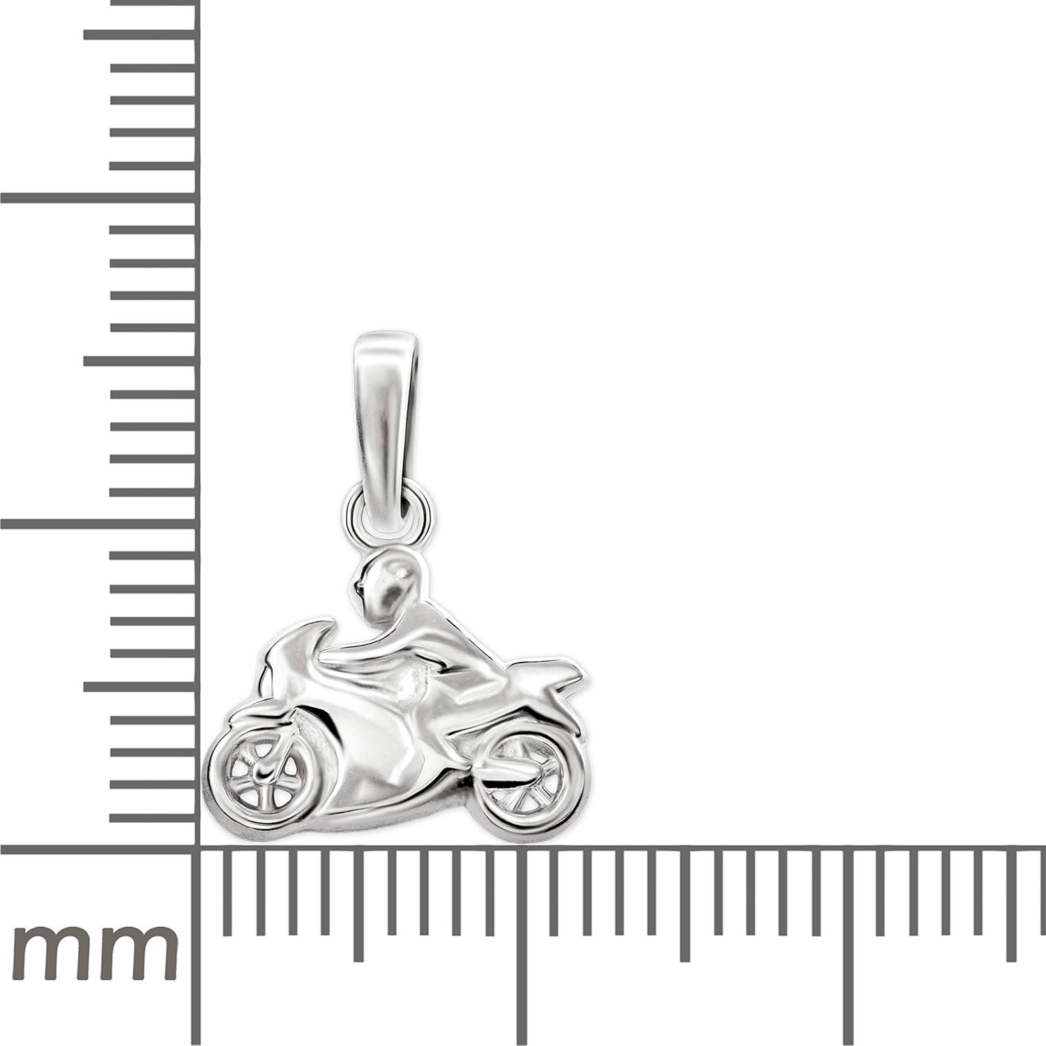 CLEVER SCHMUCK Petit pendentif en argent sterling 925 brillant ...