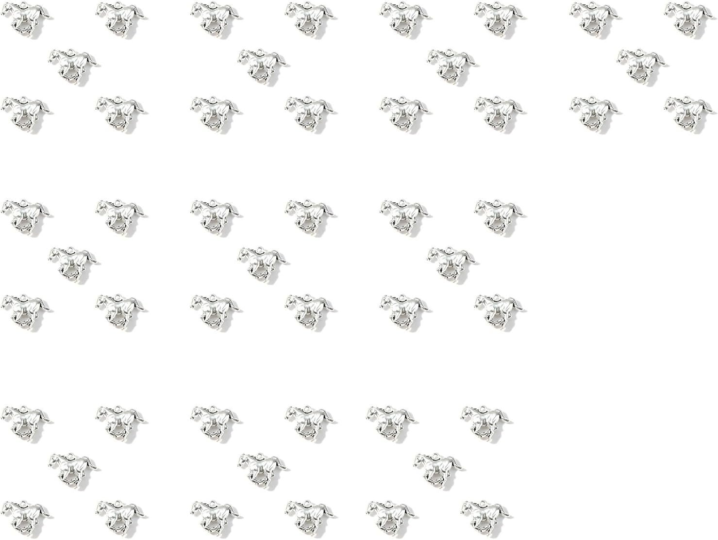 Snorvixre Lot de 50 pendentifs en forme d'animaux en alliage pour ...