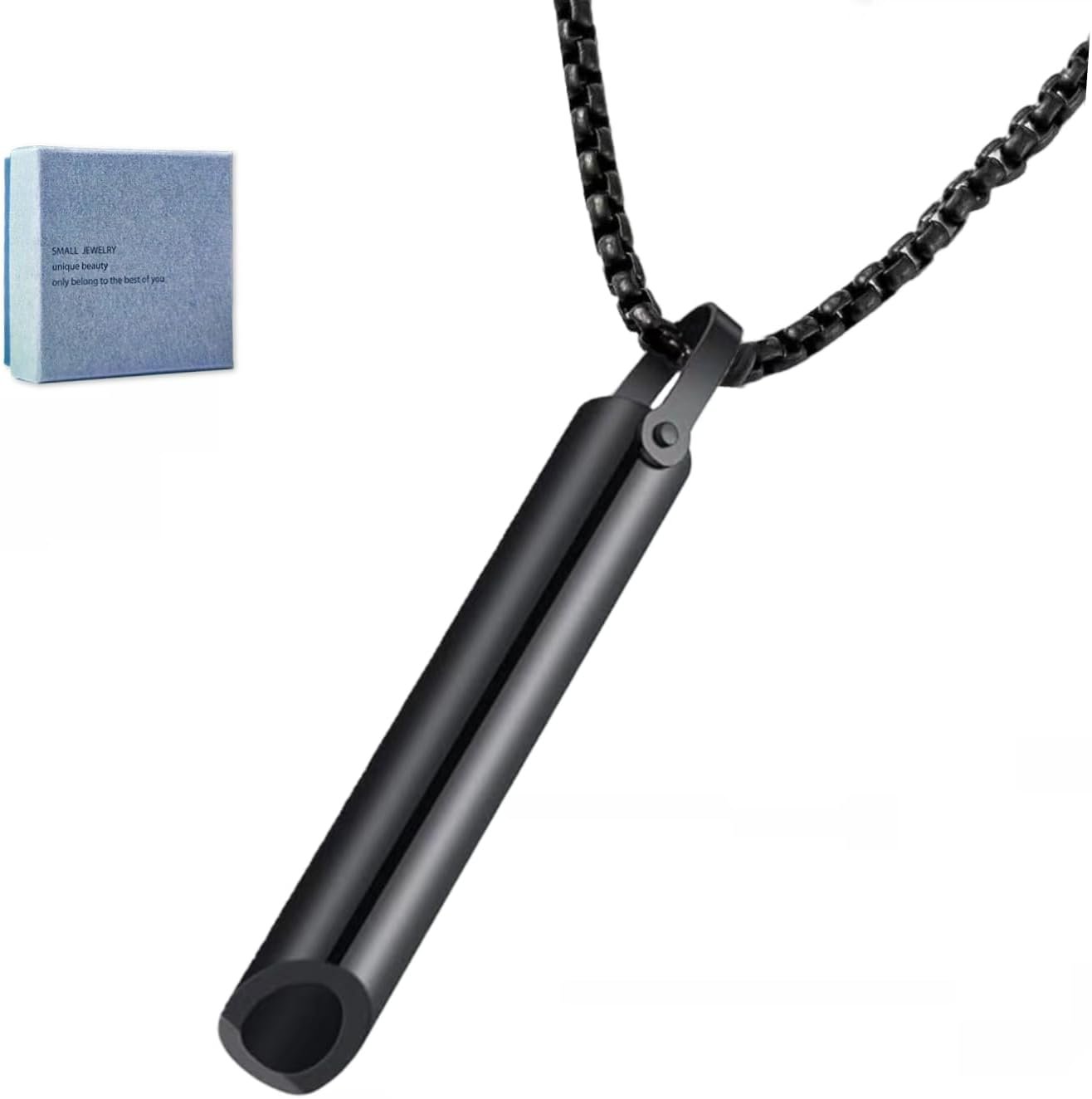 Zilynhom Breathing Necklace, Anxiety Relief Item for Mindfulness ...