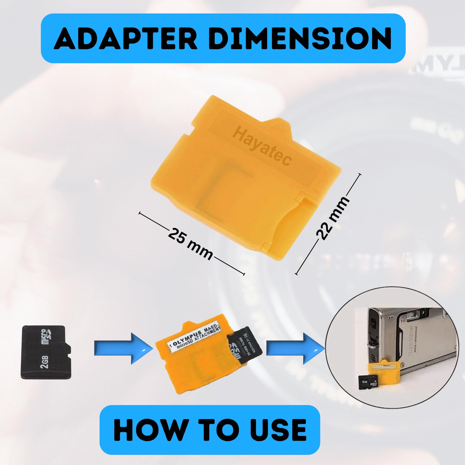 Adaptateur Xd Micro Sd