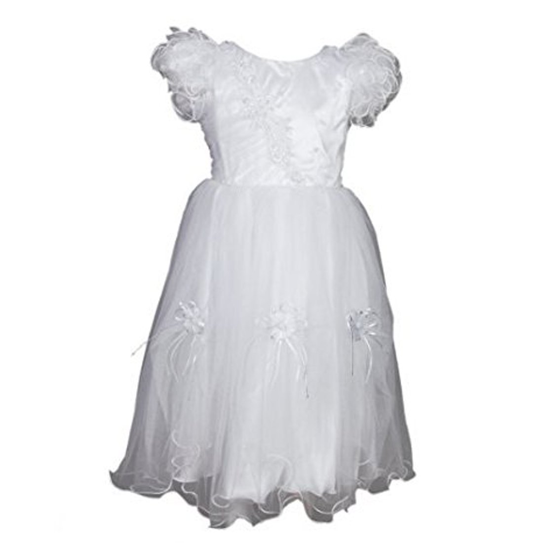 AEL Girls' Flower Party Christening Communion Formal Dress