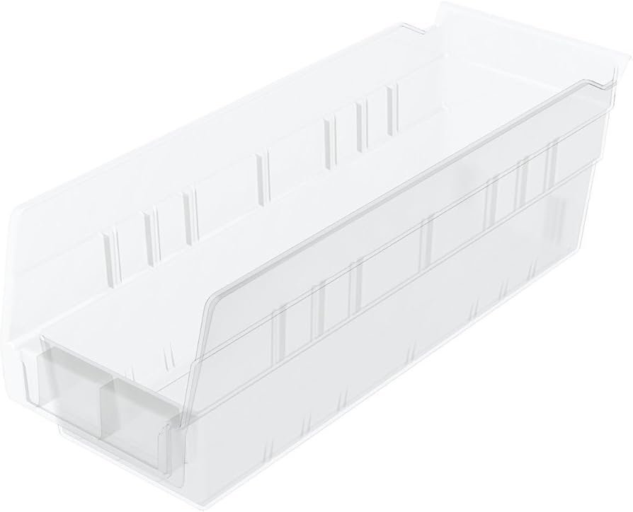 Akro-Mils 30120 Plastic Shelf Bins, Heavy Duty Storage Bins for ...