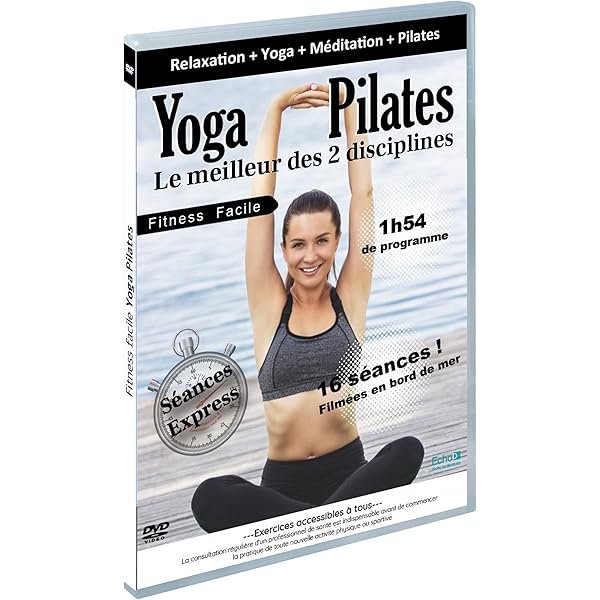 DVD Yoga Pilates Fitness Facile
