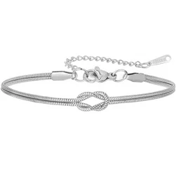 amitié for femme, bracelet en métal, bracelet Infinity Math 8 mots en ...