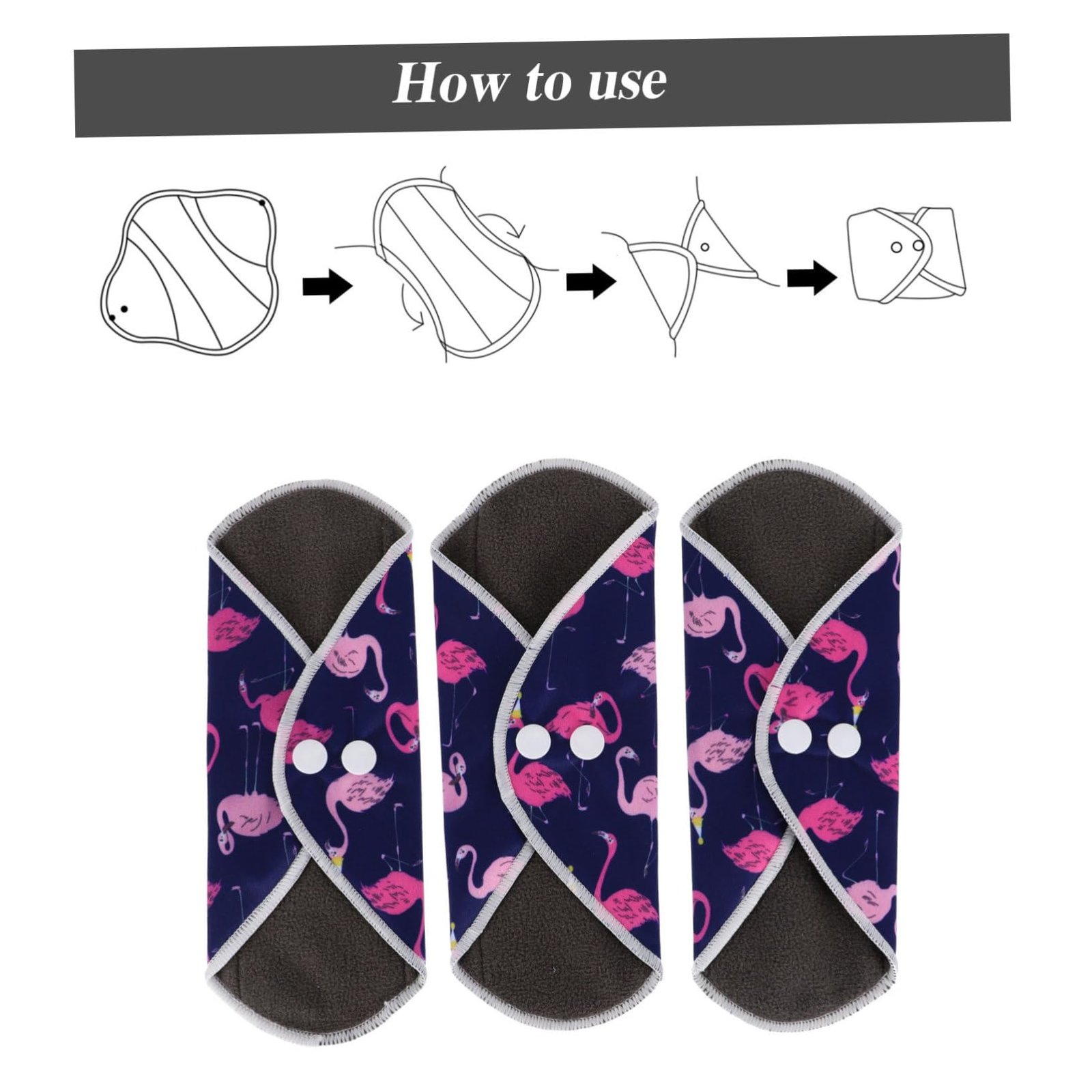 Anneome 1 Set Sanitary Napkin Mom Pads Washable ...