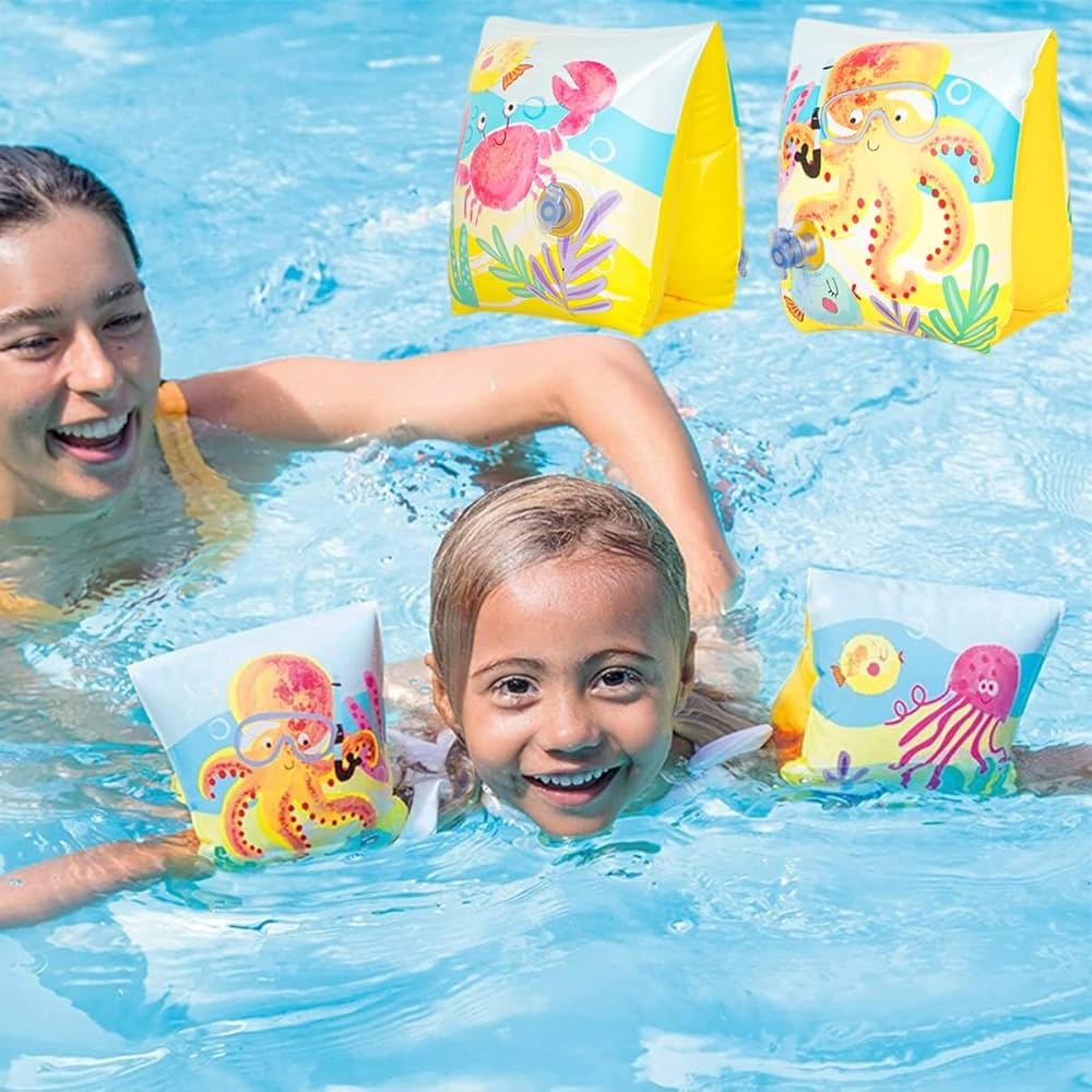 Arm Floatiesed - Learn to Swim Soft Toddlered Arm Bands for Water ...