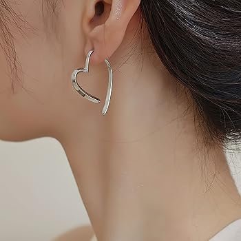 ASH'S CHOICE Boucles d'Oreilles Créoles en Or épais pour Fille ...