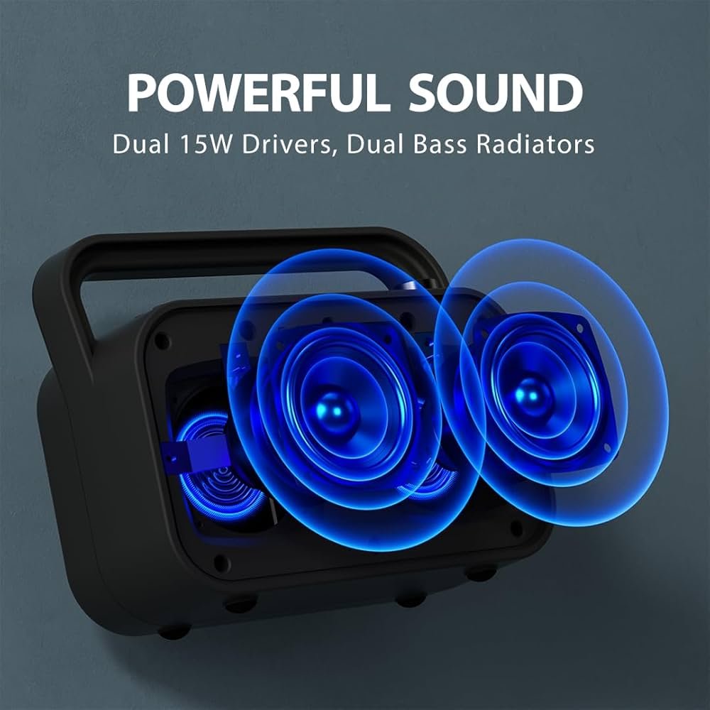 Avantree PowerByte - Radio FM Portable et 30W Puissant Haut ...
