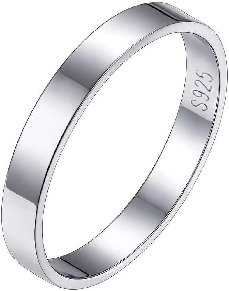Bague Fine En Argent