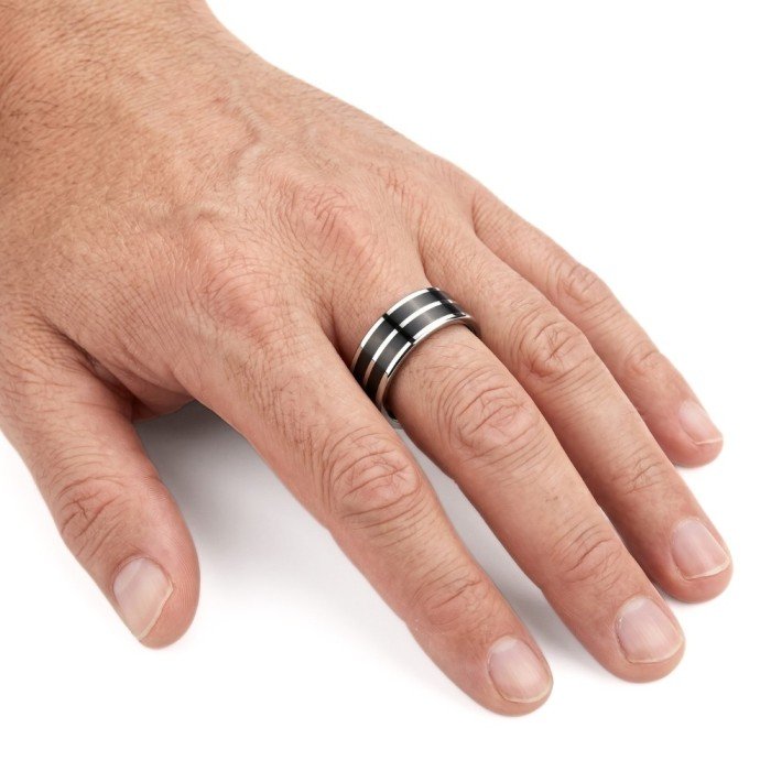 bagues hommeBijoux homme en argent portes