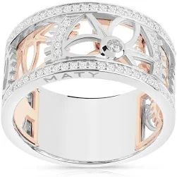 Bagues avec diamants Argent