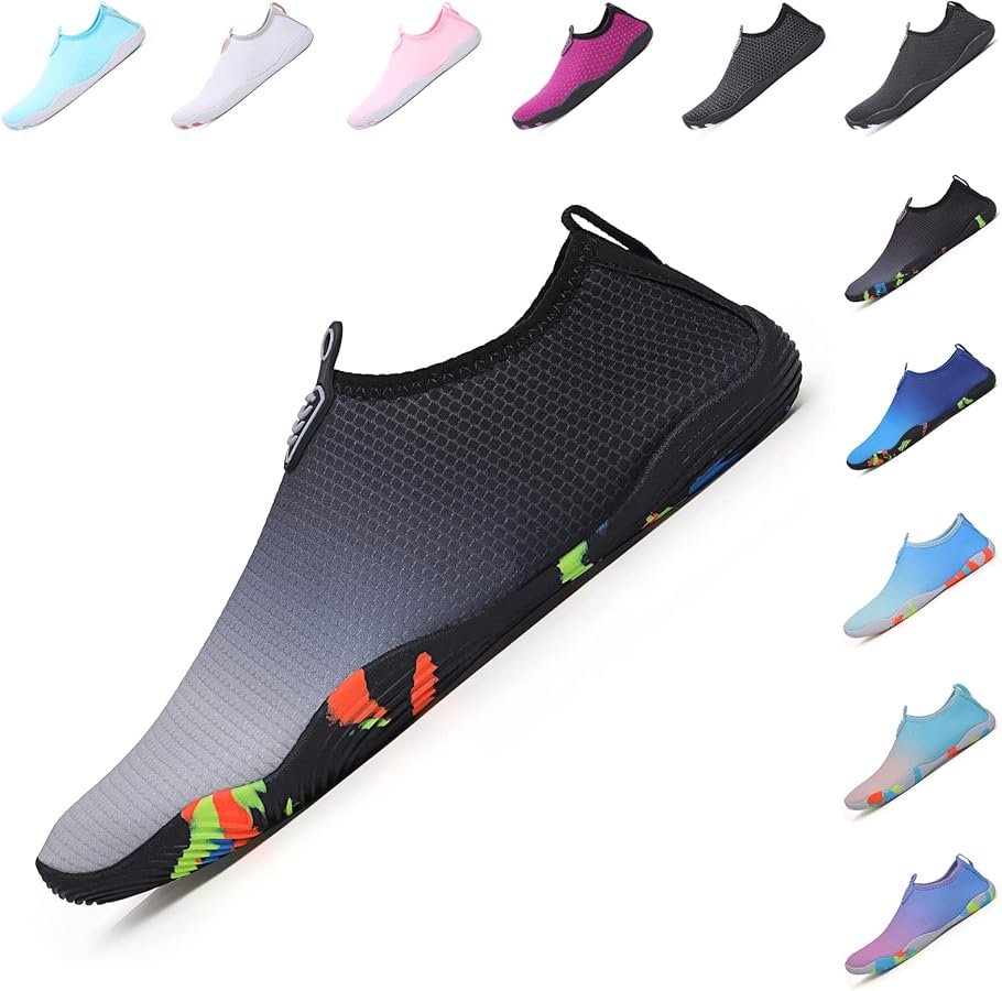 Baofular Water Shoes Men Women Beach Shoes Comfortable ...