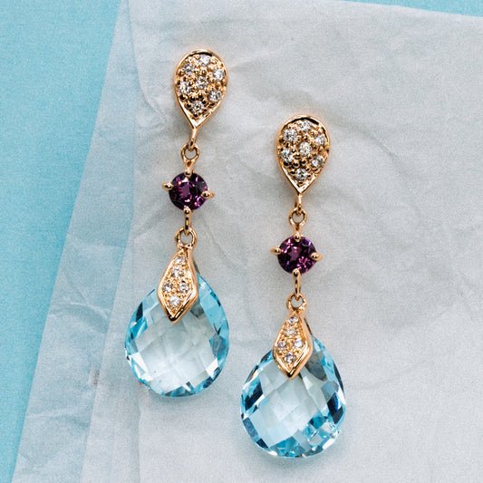 Boucles d'oreilles pendantes