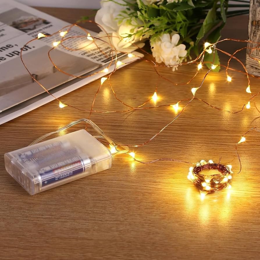 Battery Powered String Lights, LED String Lights with ...